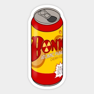 BONK! Atomic Punch. Cherry Fussion Sticker